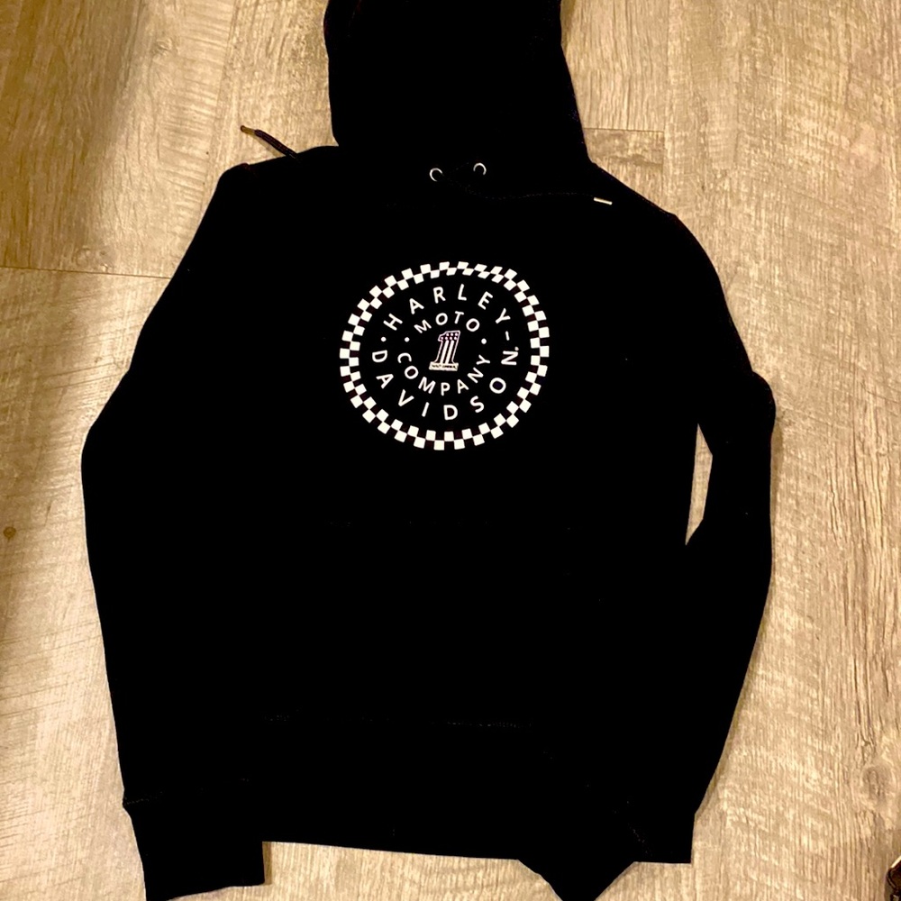 Harley Davidson xs black hoodie sweatshirt